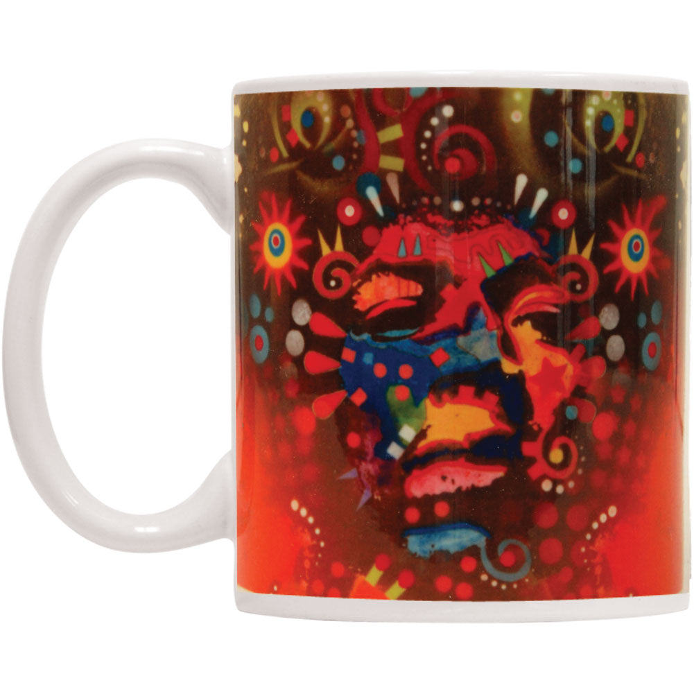 Jimi Hendrix Guitar Man Coffee Mug Front
