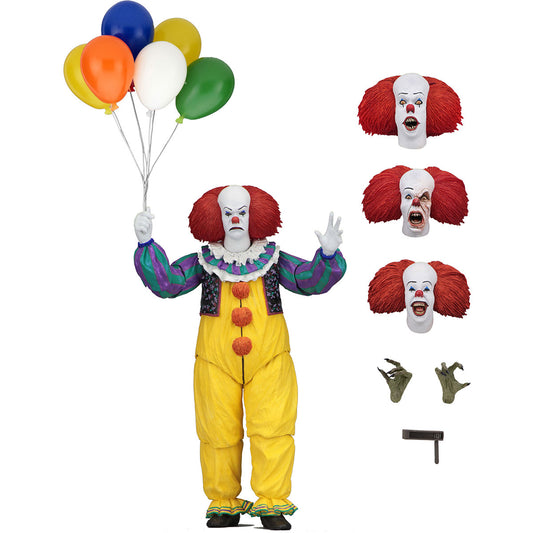 IT 1990 Pennywise Action Figure Front