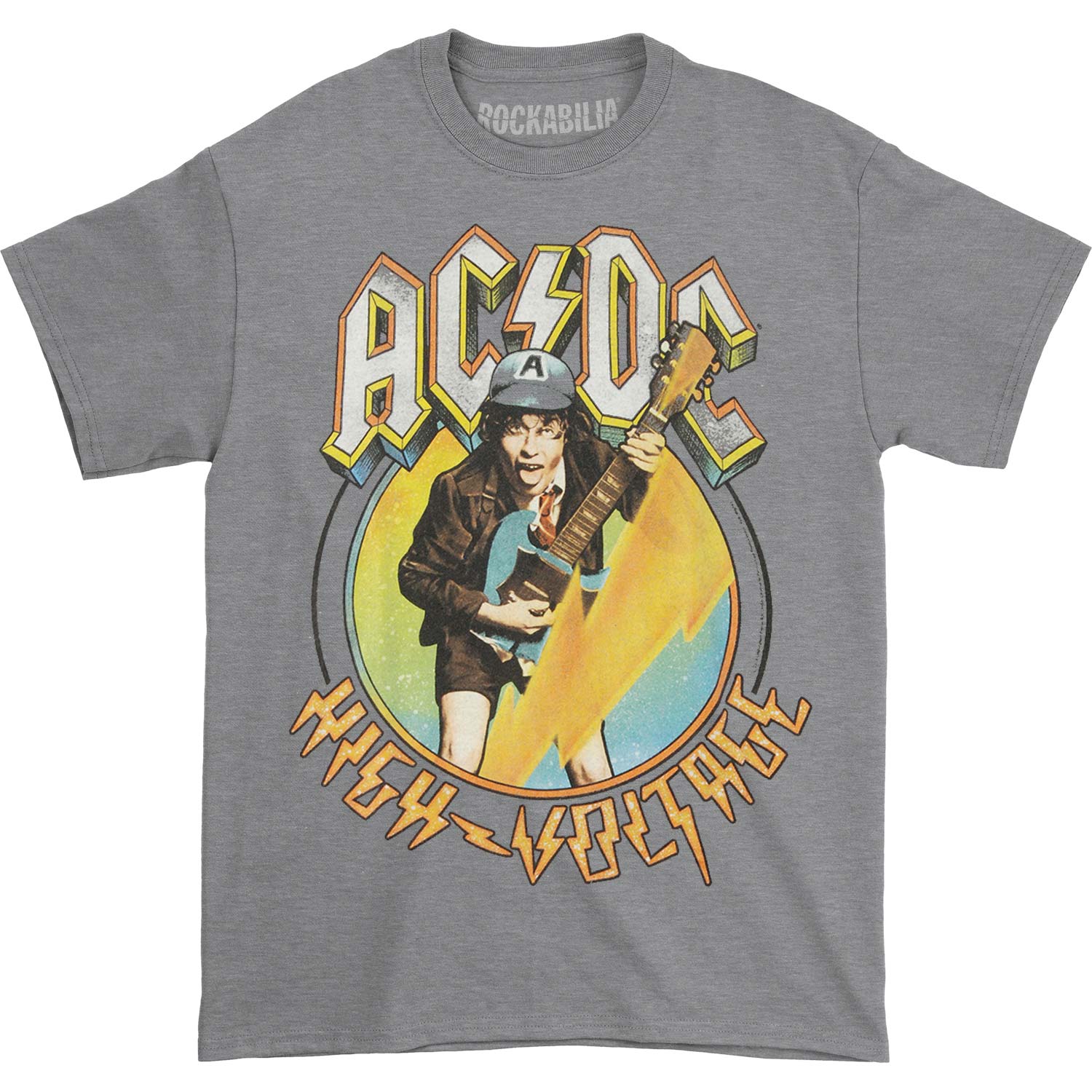 Blue Yellow Voltage T-shirt