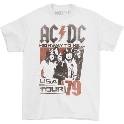 AC/DC Hth Tour 79 T-shirt Front