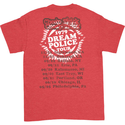 Cheap Trick Dream Police Tour T-shirt Back