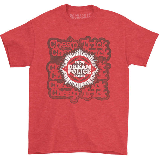 Cheap Trick Dream Police Tour T-shirt Front