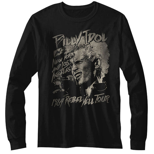 Billy Idol Blondie Boy  Long Sleeve Front