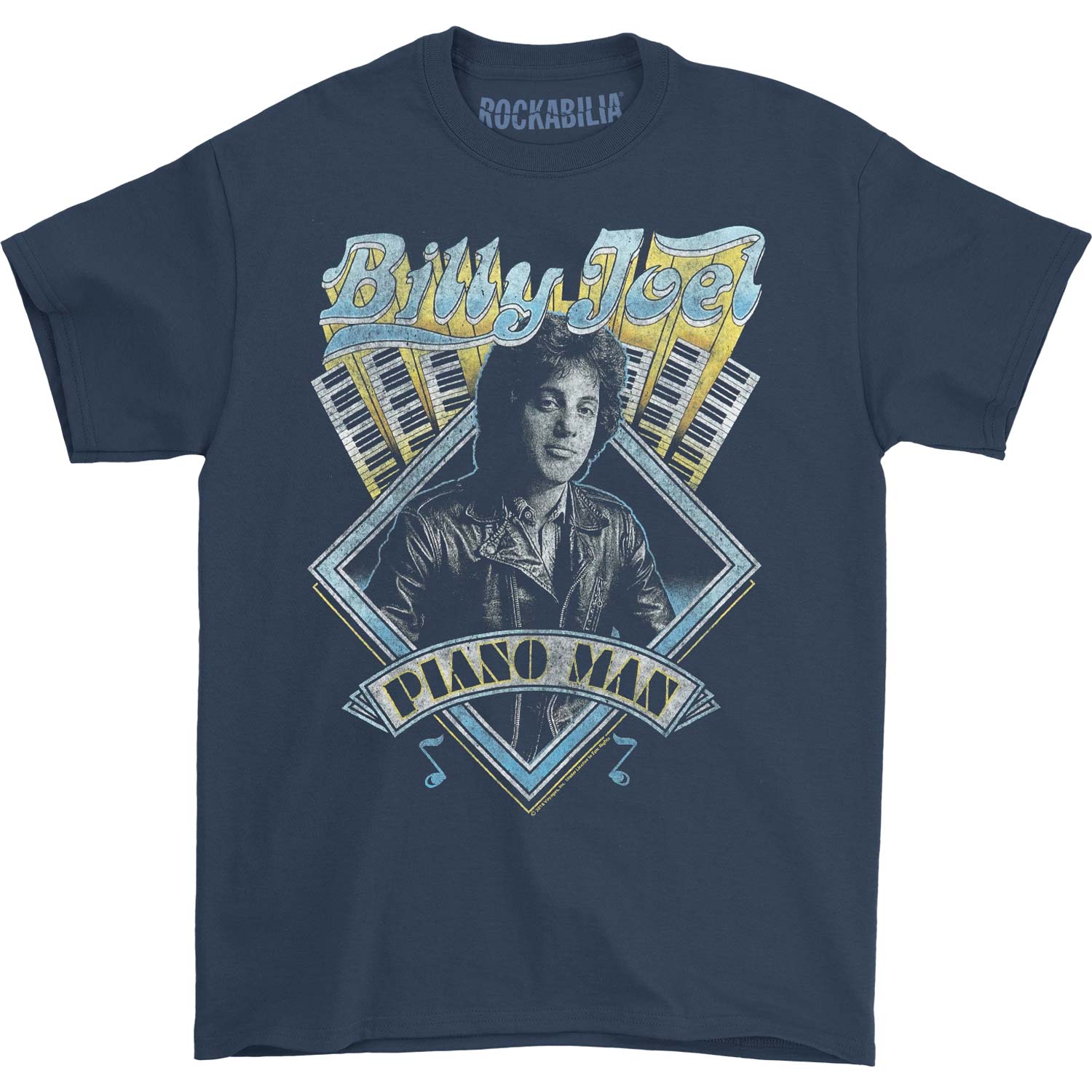 Billy Joel T-shirt Front