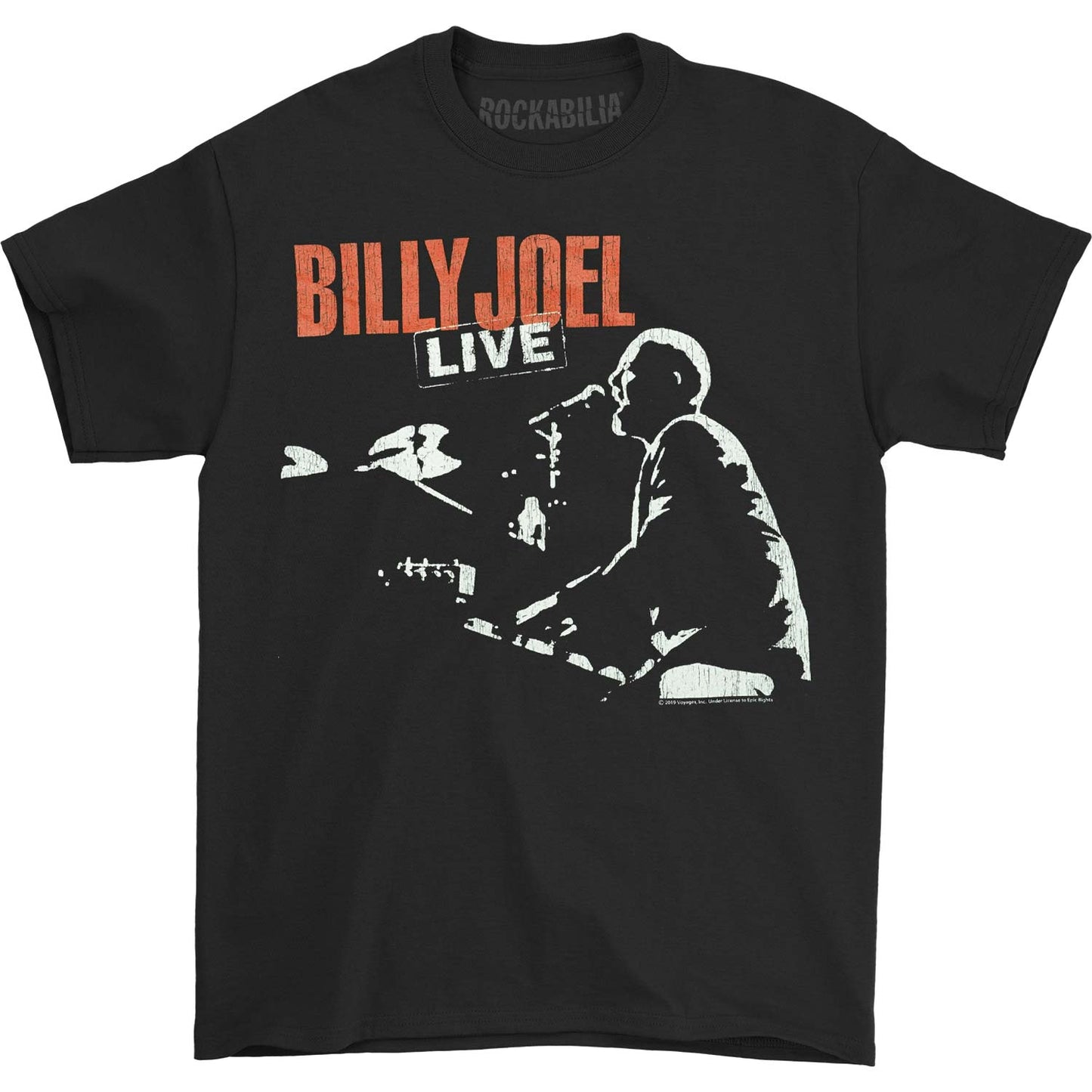 Billy Joel 81 Tour T-shirt Front