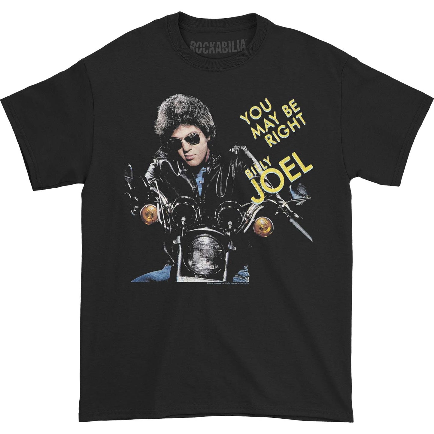 Billy Joel You May Be Right T-shirt Front