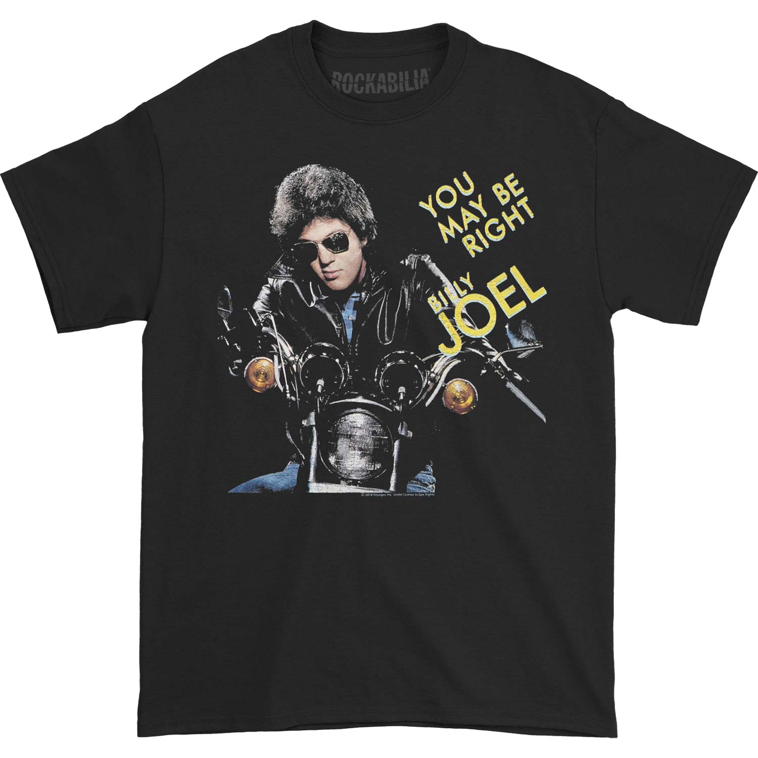 Billy Joel You May Be Right T-shirt Front