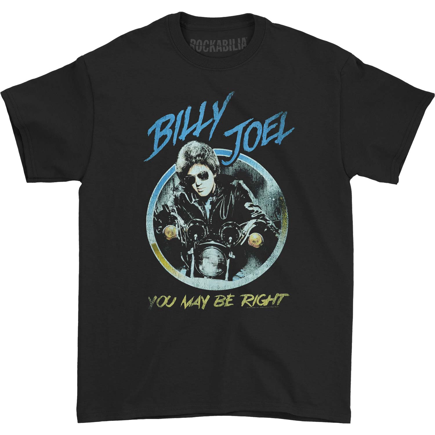 Billy Joel You May Be Right T-shirt Front