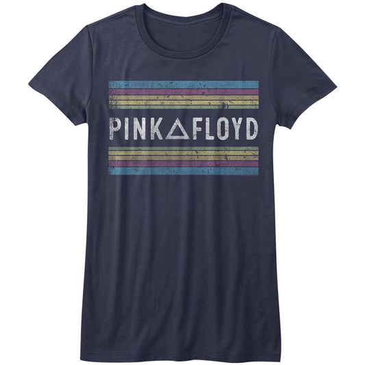 Pink Floyd Rainbows Junior Top Front