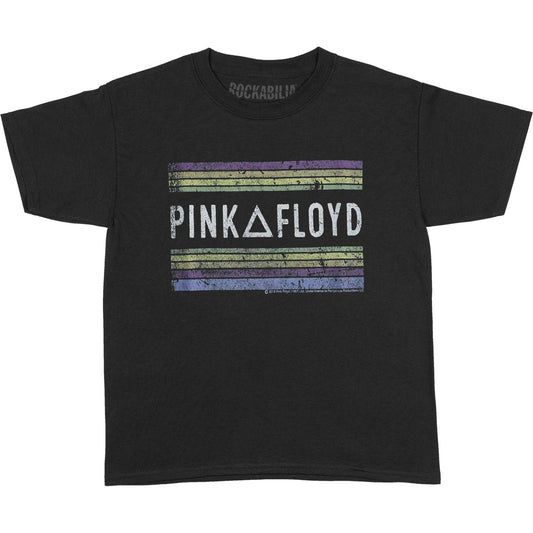 Pink Floyd Rainbows Kids Childrens T-shirt Front