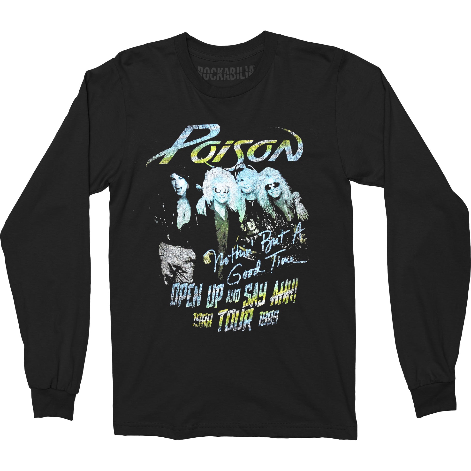 Poison Tour Shirt Long Sleeve Front