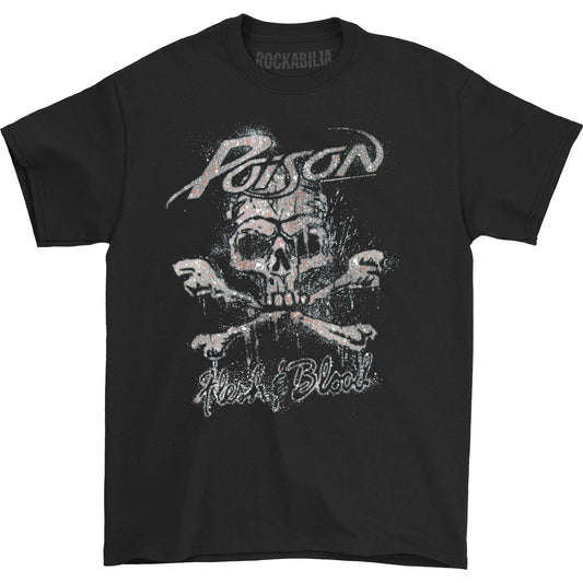 Poison Flesh & Blood World Tour T-shirt Front