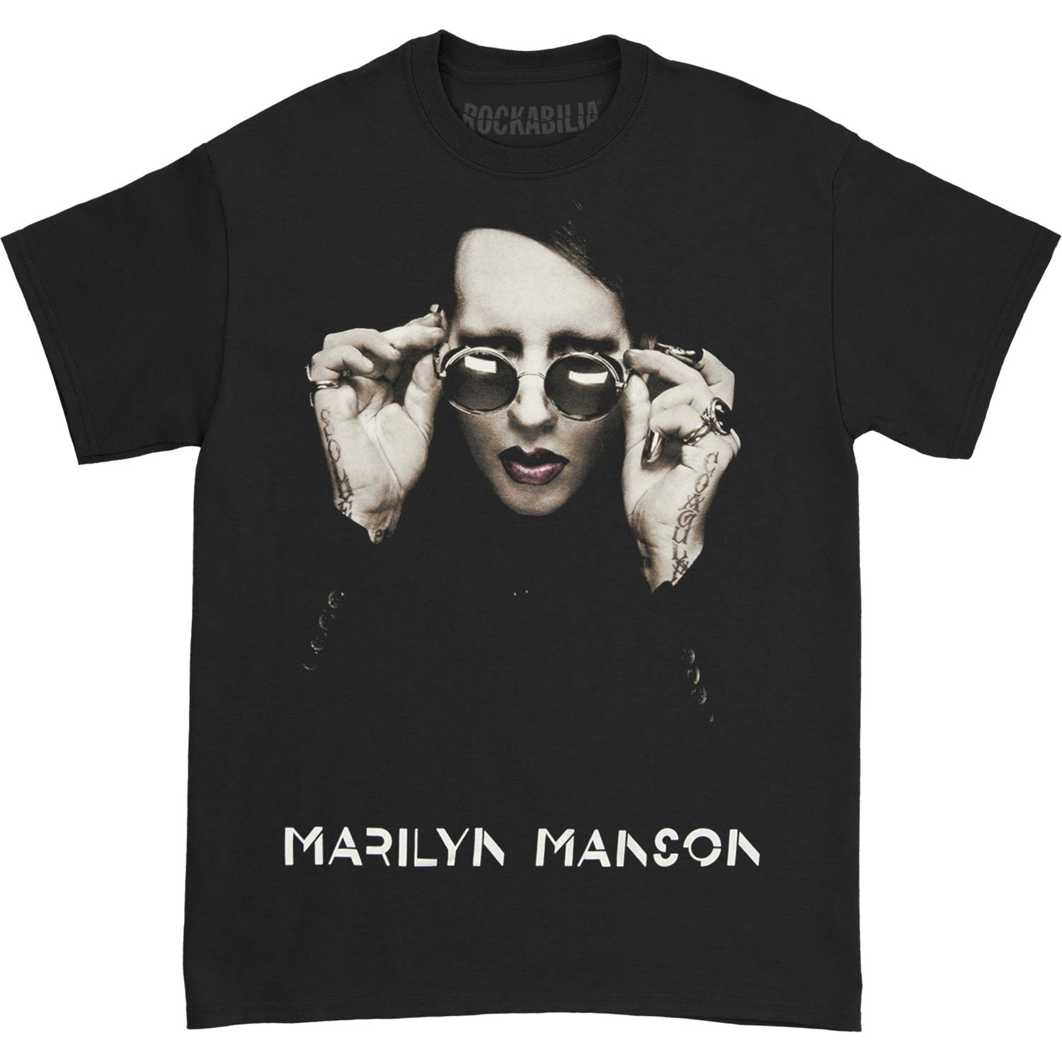 Marilyn Manson Specs 2015 Hell Tour (Tokyo-Manchester) T-shirt