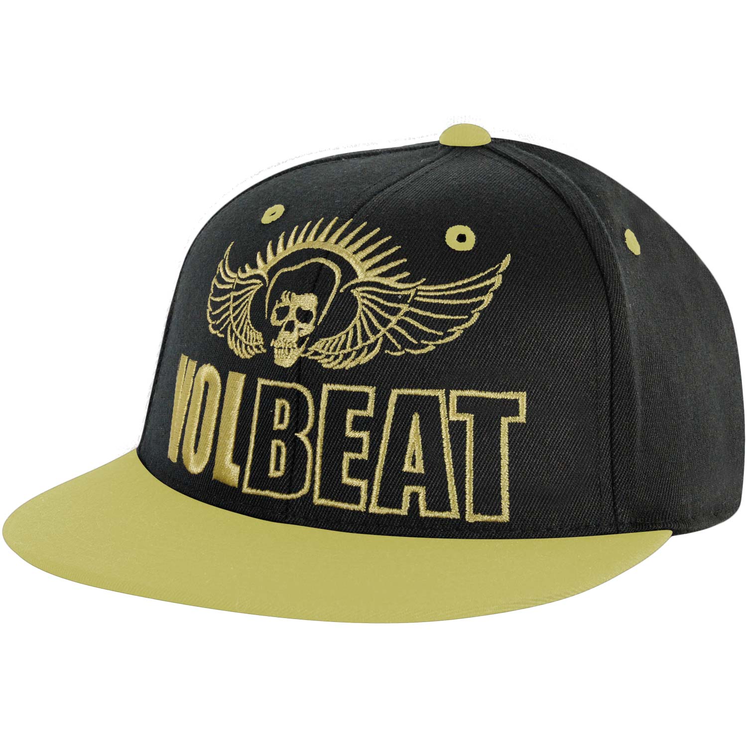 Volbeat Skull Baseball Cap Front