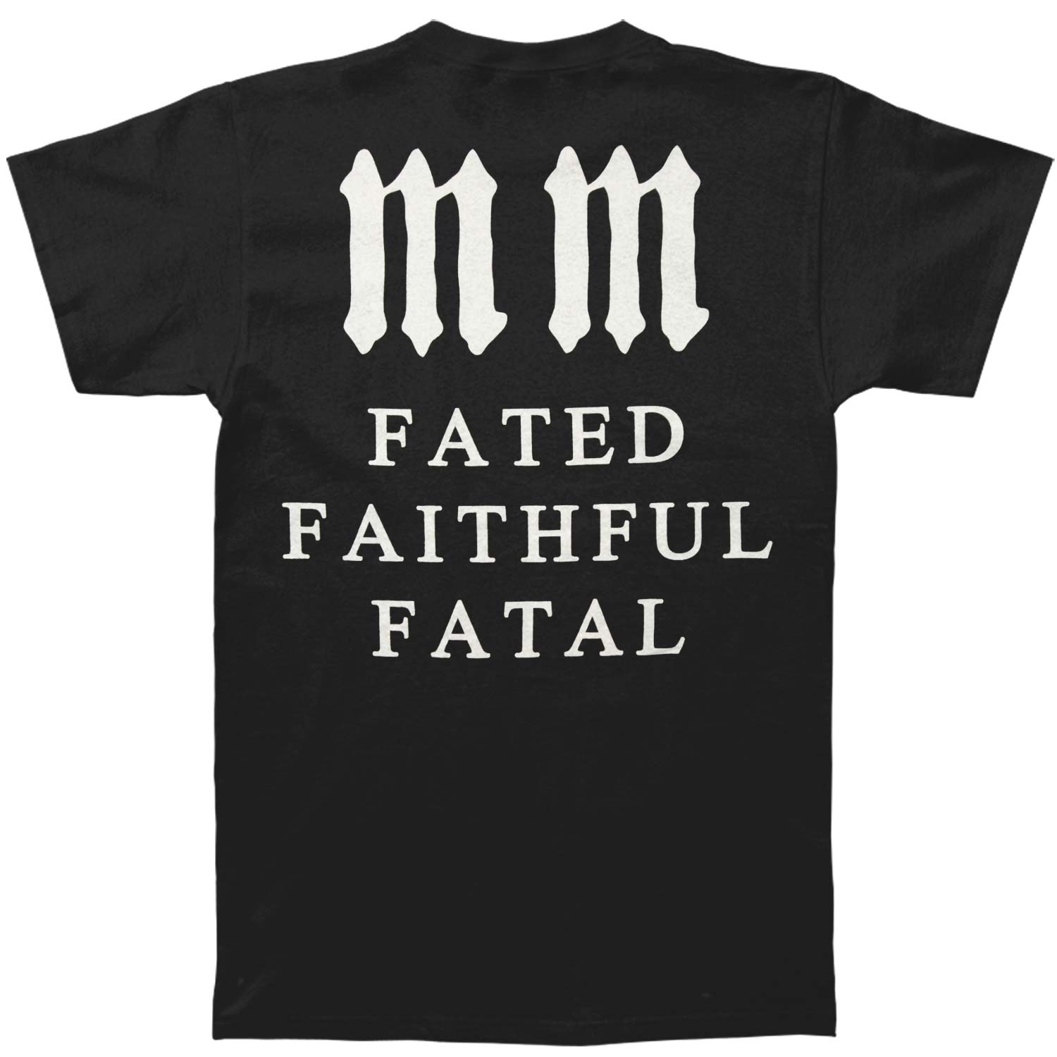 Marilyn Manson Fated Skull T-shirt