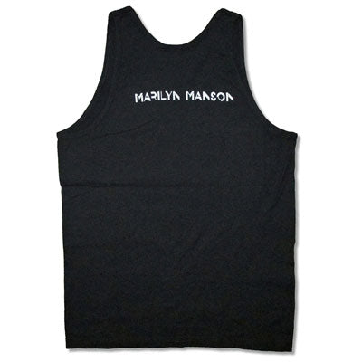 Marilyn Manson Bloody Mark Mens Tank Back