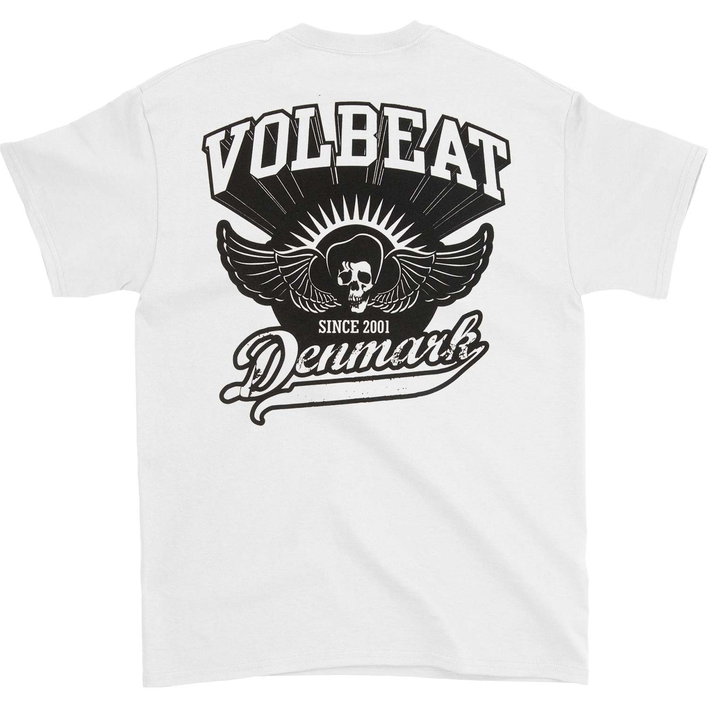 Volbeat Denmark Pocket Logo T-shirt Back