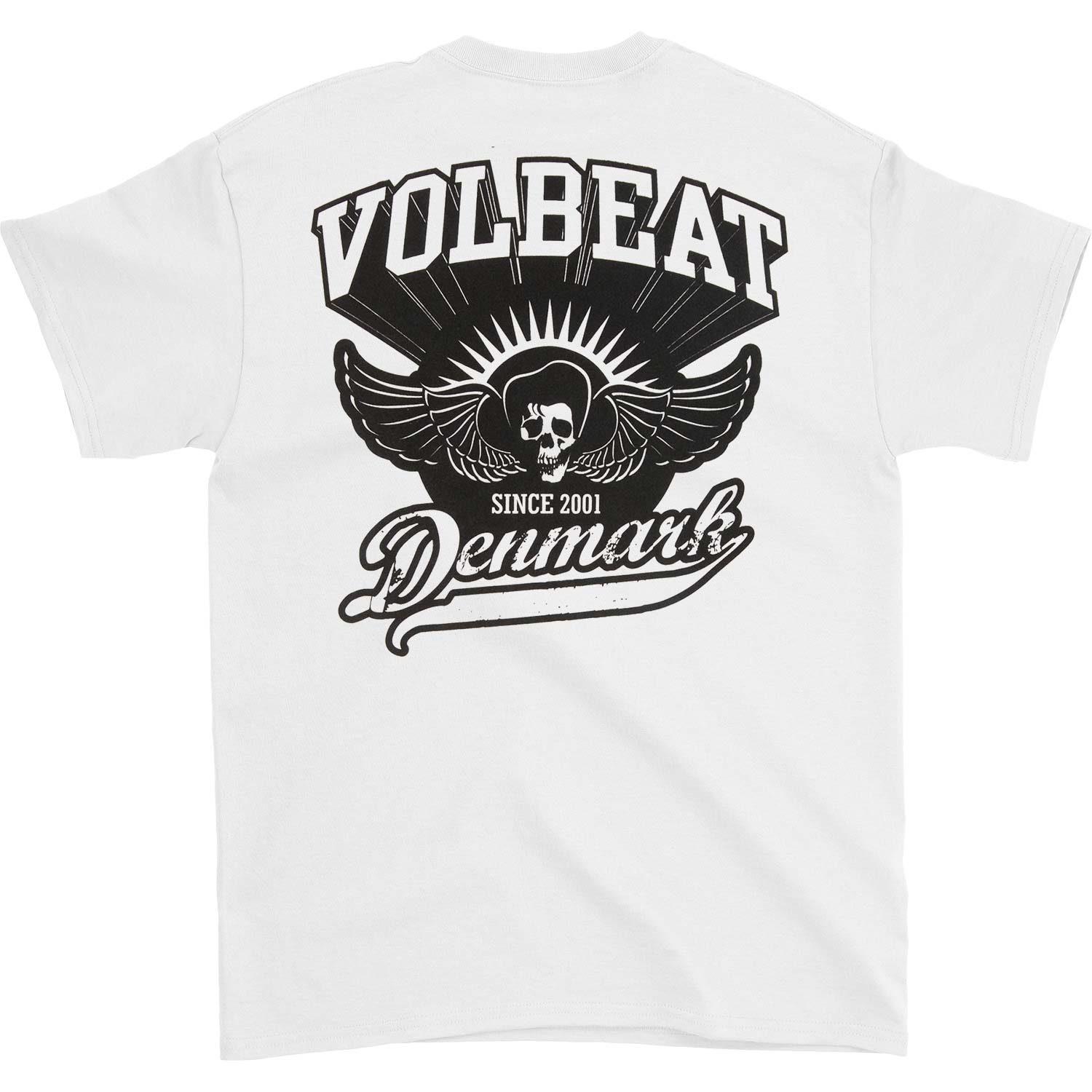 Volbeat Denmark Pocket Logo T-shirt Back