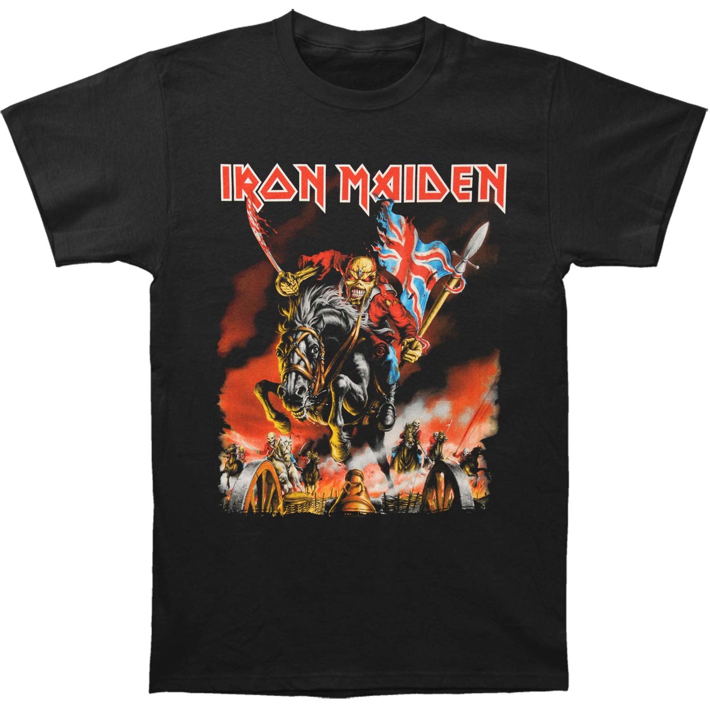 Iron Maiden Horse Rider 2012 Tour T-shirt Front