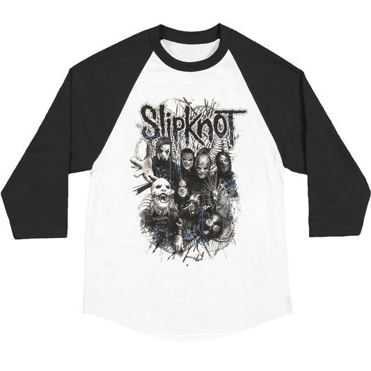 Slipknot Snake Bones Baseball Jersey Front