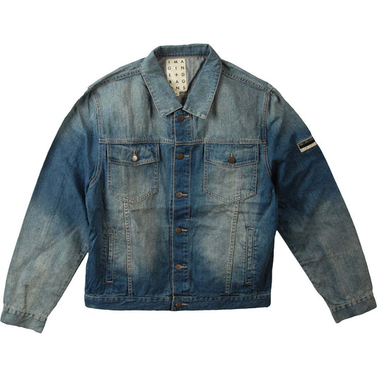 Imagine Dragons Logos Denim Jacket Front