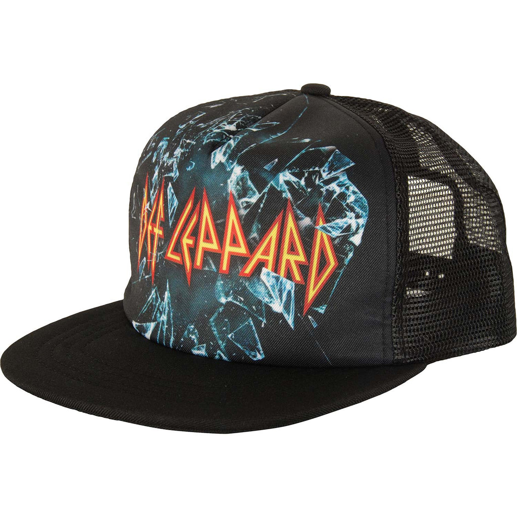 Def Leppard Shattered Logo Trucker Cap | Def Leppard Merch Store
