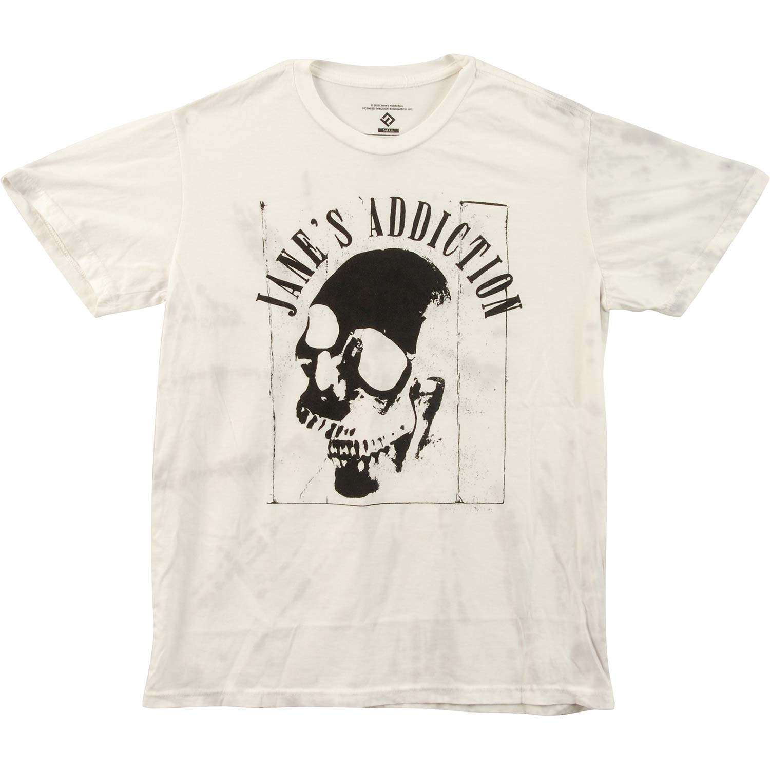 Silhouette Skull Very Rare Find Tye Dye T-shirt