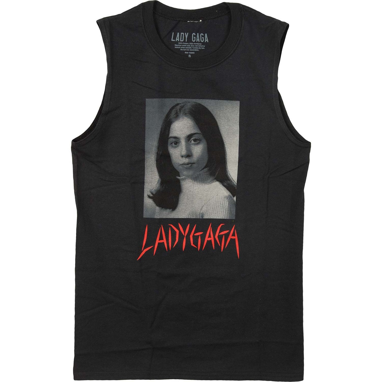 Lady Gaga Middle School Gaga Mens Tank Front