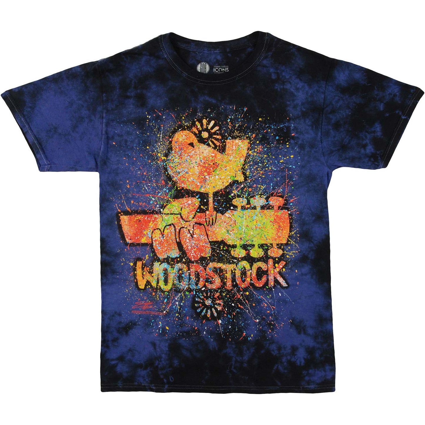 Stephen Fishwick Garment "Woodstock" Over Dyed T-shirt Front