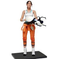 Portal (Video Game) Chell Action Figure Front