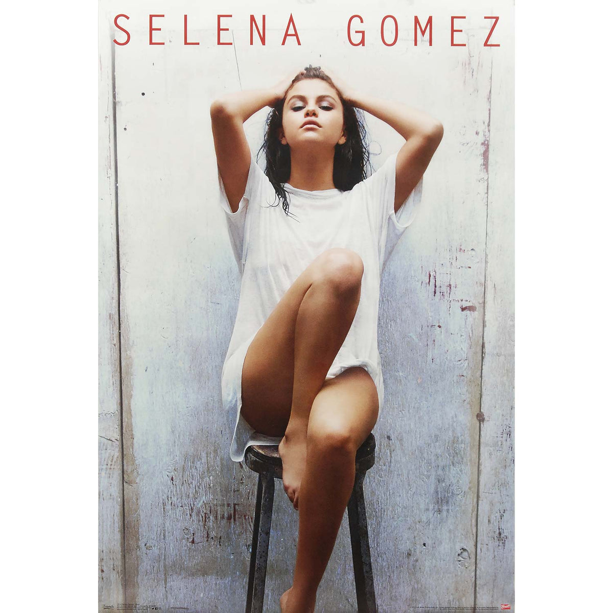 Selena Gomez Stool Domestic Poster Front