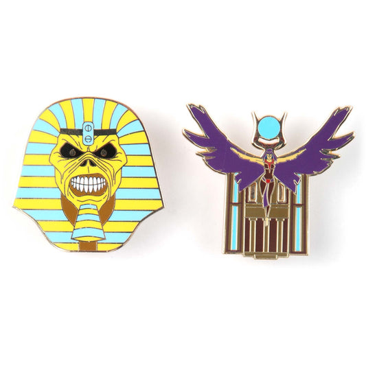 Iron Maiden Enamel Pin Set #2 Pewter Pin Badge