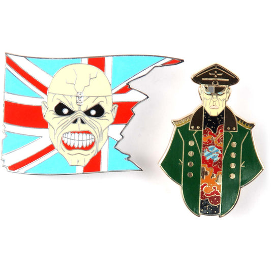 Iron Maiden Enamel Pin Set #1 Pewter Pin Badge