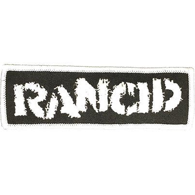 Rancid Embroidered Logo Patch Embroidered Patch