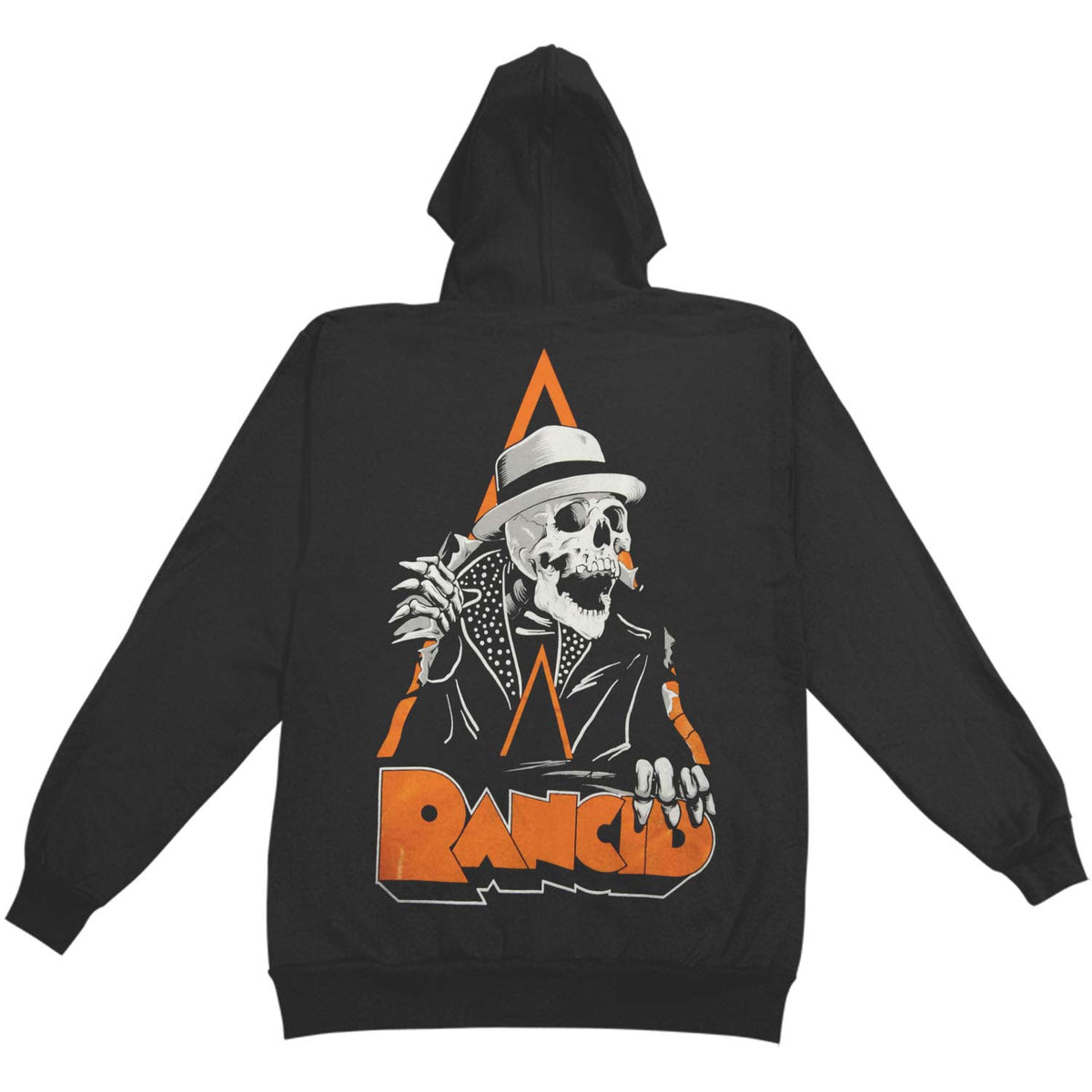 Rancid Tim Break Out Pullover Hoodie Hooded Sweatshirt Back