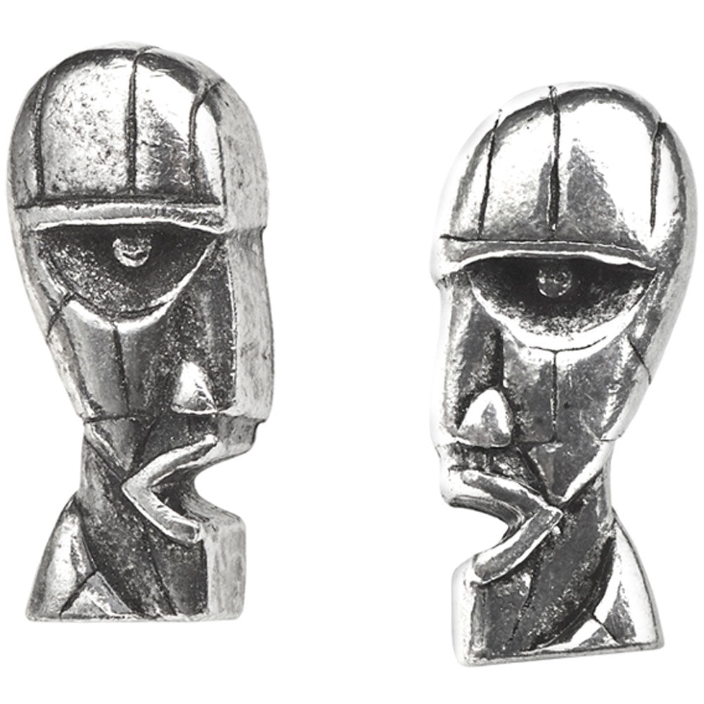Pink Floyd Division Bell Studs Earrings Front