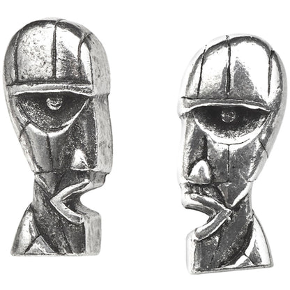Pink Floyd Division Bell Studs Earrings Front