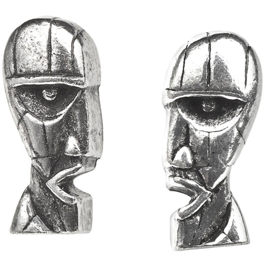 Pink Floyd Division Bell Studs Earrings Front