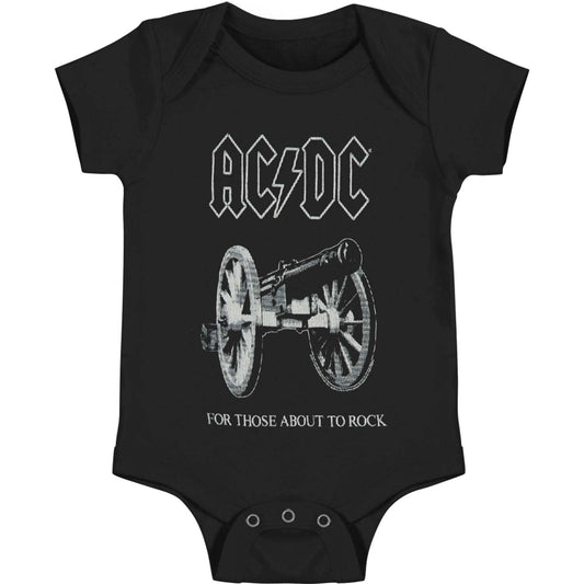 AC/DC About To Rock Kids Bodysuit Front