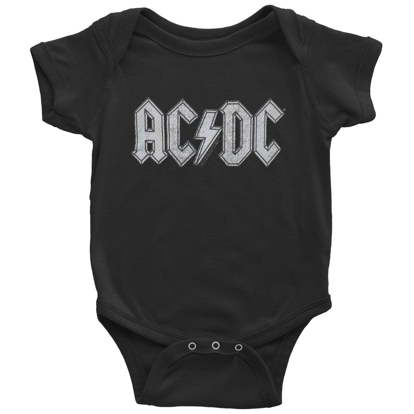 AC/DC Noise Pollution Kids Bodysuit Front