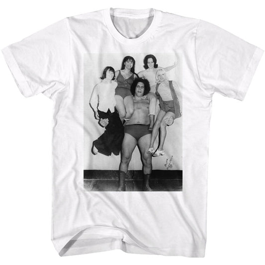Andre The Giant Right & Left T-shirt