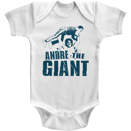 Andre The Giant Kids Bodysuit Front