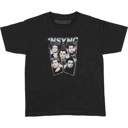 Nsync Heads Kids Childrens T-shirt Front