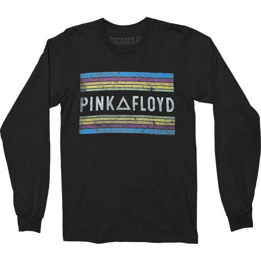 Pink Floyd Rainbows Long Sleeve Front