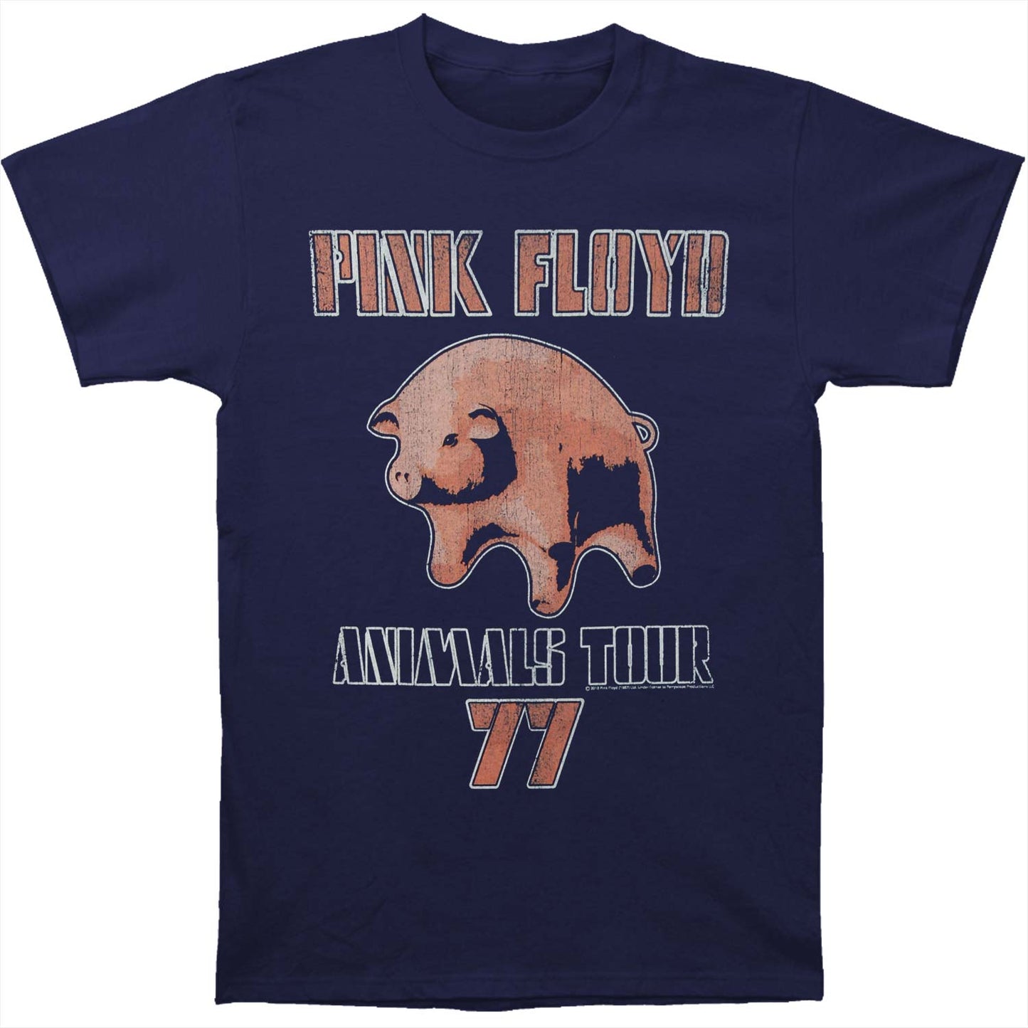 Pink Floyd Tour 77 T-shirt Front