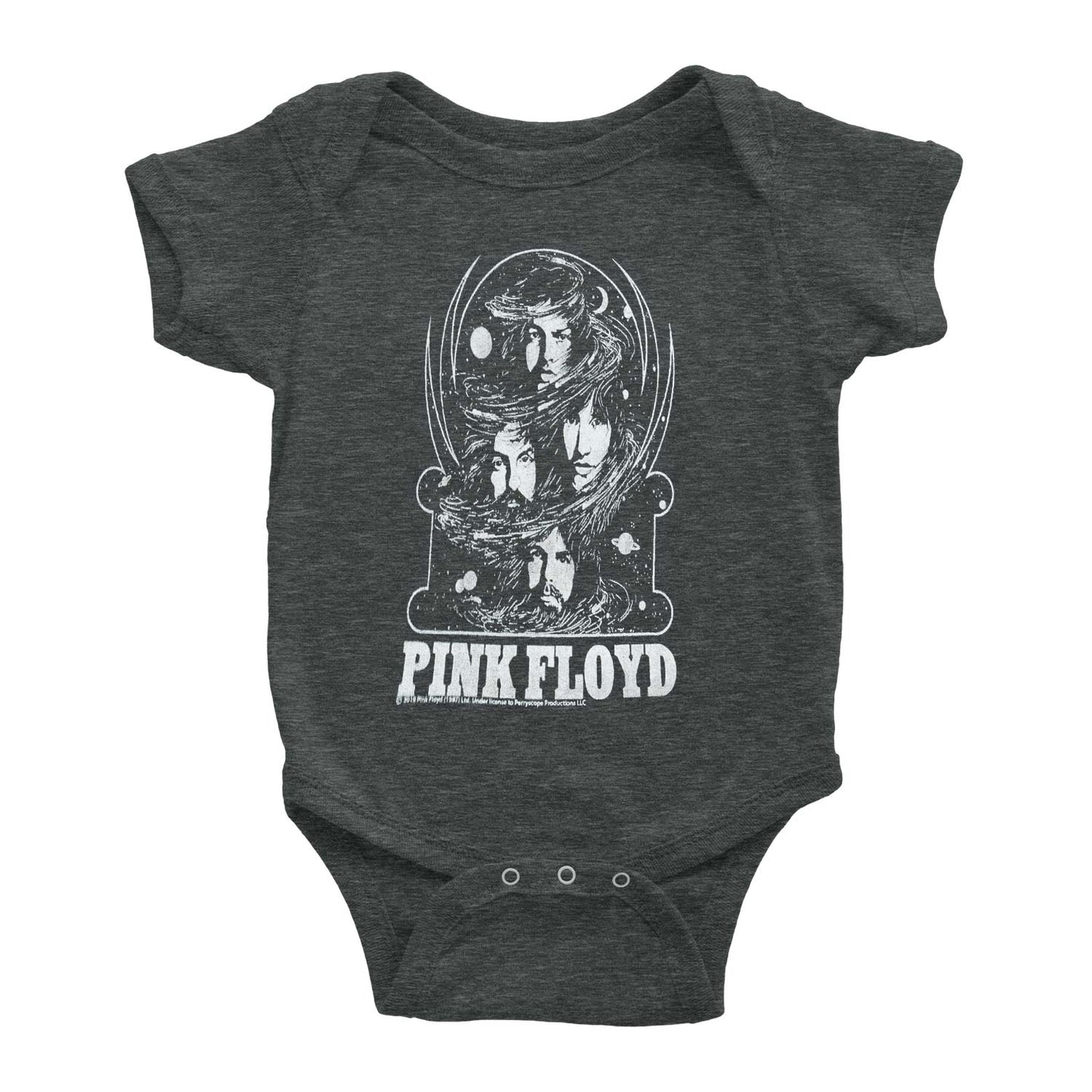 Pink Floyd Full Of Stars Kids Bodysuit Front