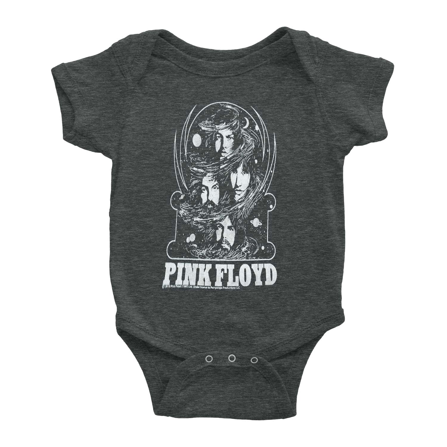 Pink Floyd Full Of Stars Kids Bodysuit Front