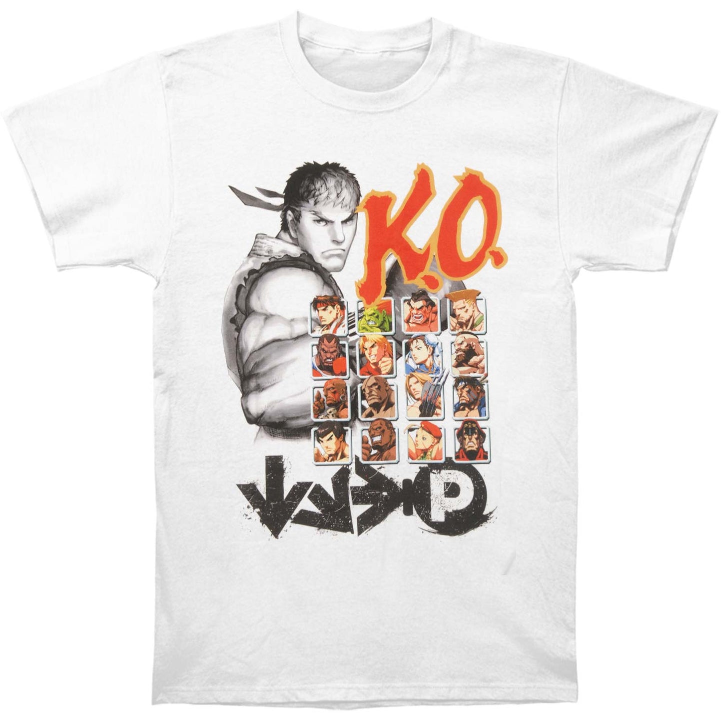 Street Fighter Ko2 T-shirt