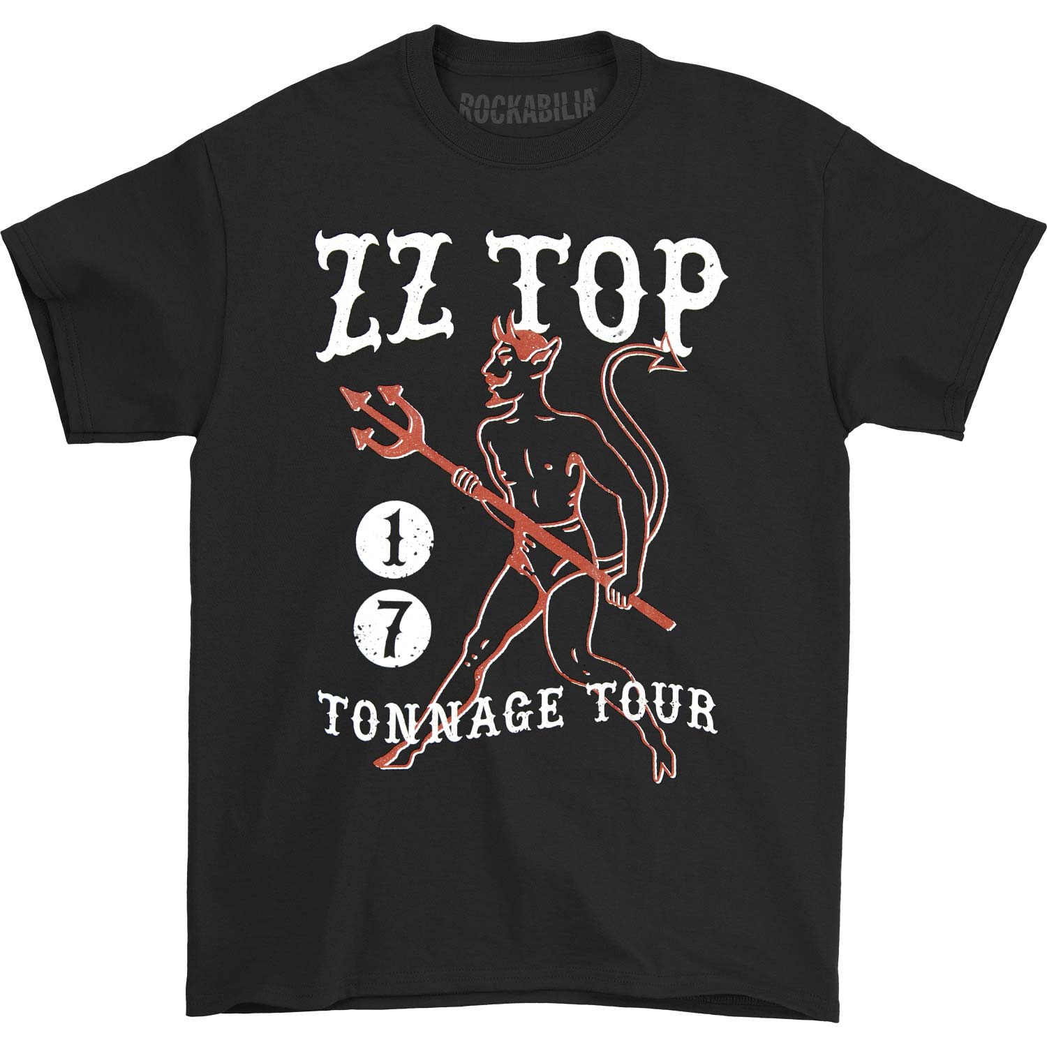 zztop Tシャツ ZZ Top Tonnage Tour 17 T-shirt | ZZ Top Merch Store