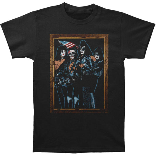 KISS Velvet Painting Slim Fit T-shirt Front